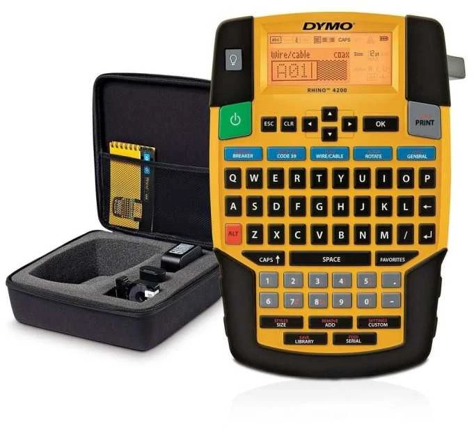 DYMO Rhino 4200 etikečių spausdintuvas Perkėlimas terminiu būdu Bevielis QWERTY