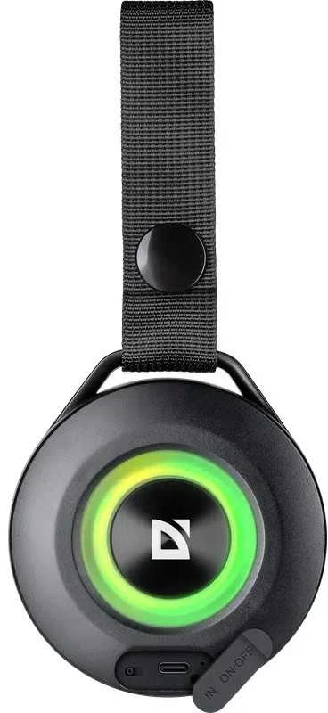Kompiuterio kolonėlės Defender garsiakalbis ENJOY 20, ličio jonų, 1.0, 3W, juodas, LED apšvietimas, BT 5.3, 180Hz ~ 20kHz