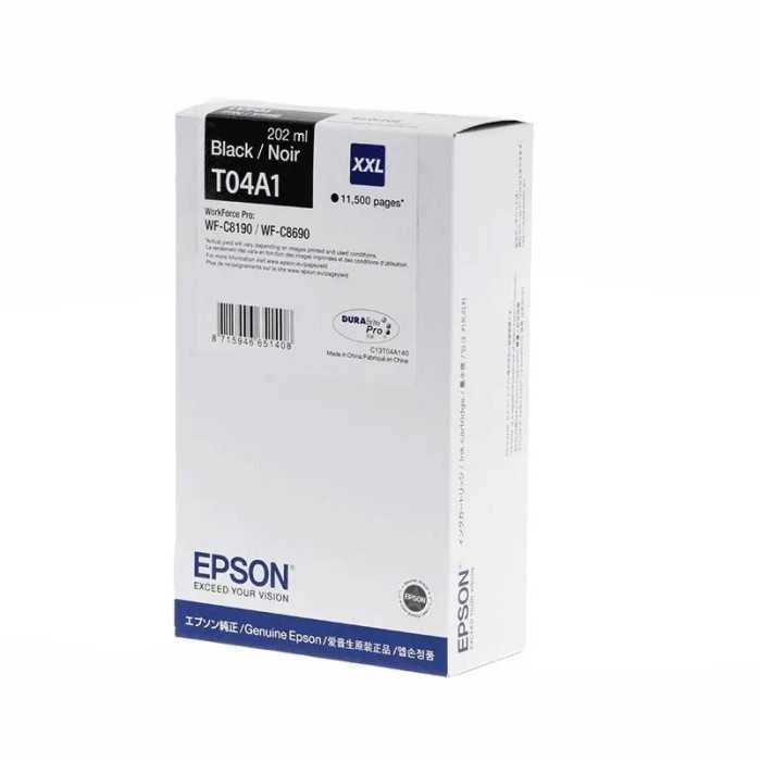 Epson Cartridge WF-C8190 / WF-C8690 XXL BK Ink, Juodas