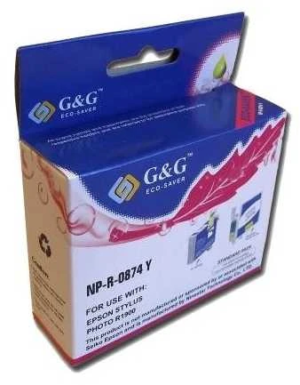 Epson T0874 C13T08744010 Y rašalinė kasetė G&G suderinama