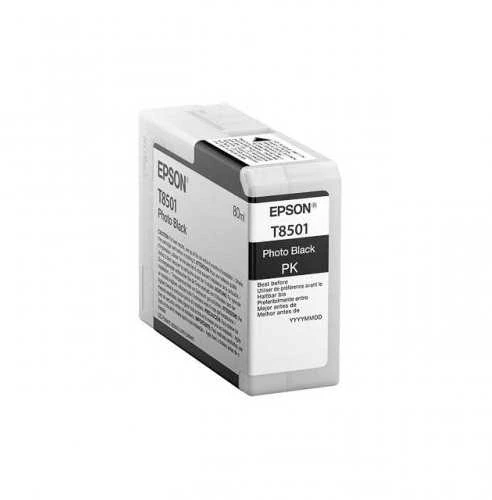 Epson T8501 | Ink Cartridge | Juodas