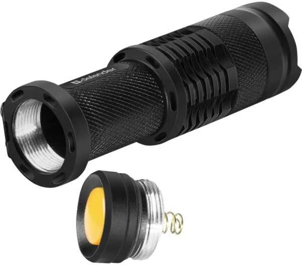 Žibintuvėlis Defender Žibintuvėlis Defender FL-10, XP-E, 3 tryby, metalo sp. obudowa