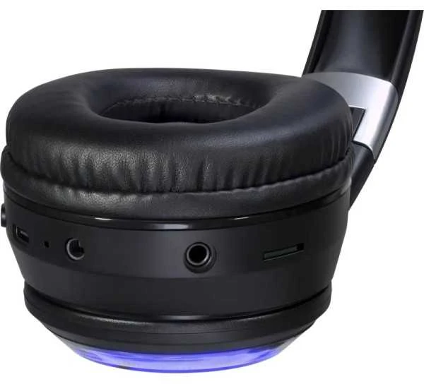 Defender Freemotion B400 ausinių jungtys ir LED apšvietimas