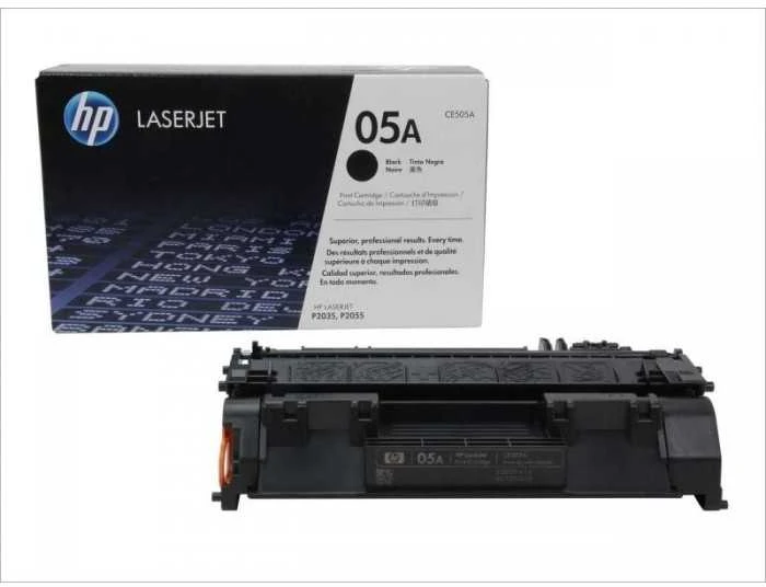 Hewlett Packard (HP) HP 05A Juodas kasetė, 2300 puslapių, skirta HP LaserJet P2035, 2055