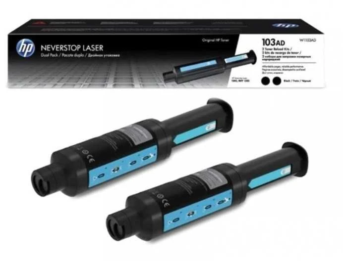Hewlett Packard (HP) HP 103AD „Neverstop“ tonerio papildymo rinkinys, 2 vnt.