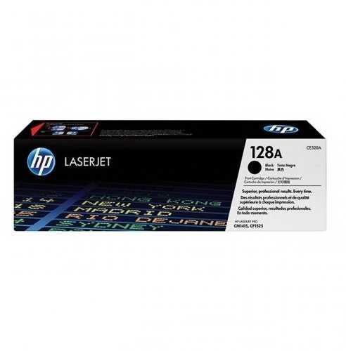 Hewlett Packard (HP) HP CE320AD No.128A Dviguba pakuotė , juoda kasetė