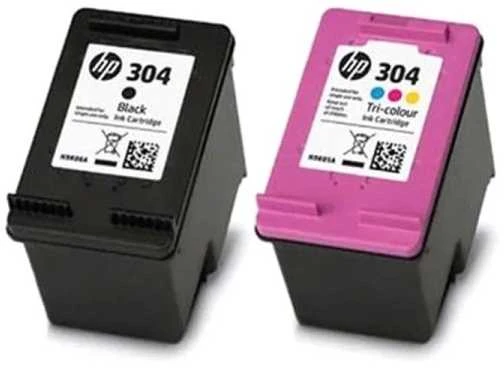 Hewlett Packard (HP) HP 304 2 vnt. Juodas/Tri-color Original Ink Cartridges