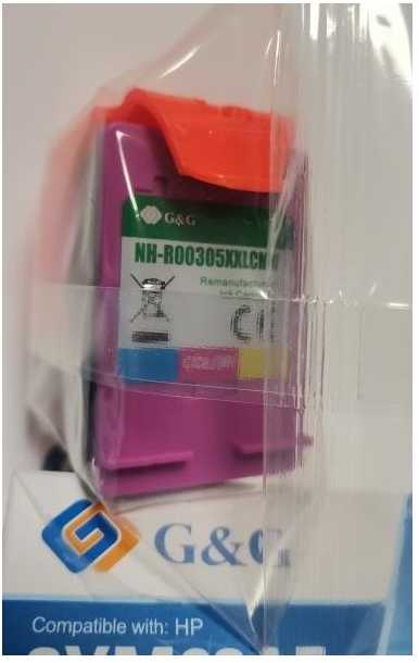 G&G XXL rašalo kasečių rinkinys (2 vnt.), skirtas HP 305XL / 3YM62AE + 3YM63AE spausdintuvams