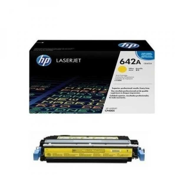 Hewlett Packard (HP) HP Color LaserJet CP4005 Toneris Geltona (7.500 pages)