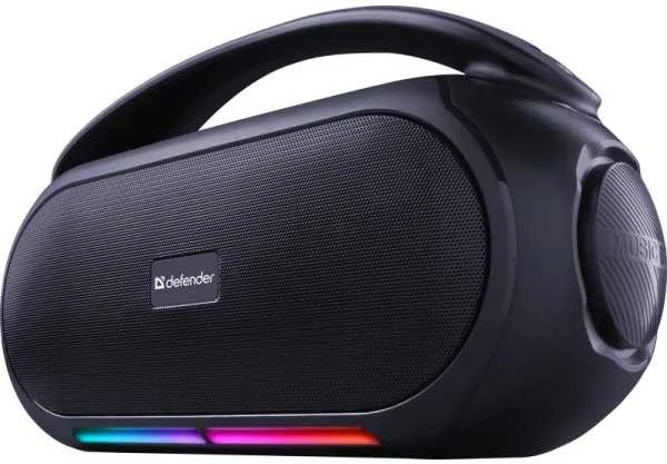 Kompiuterio kolonėlės Defender Nešiojama kolonėlė BEATBOX 12 Juodas (65812)