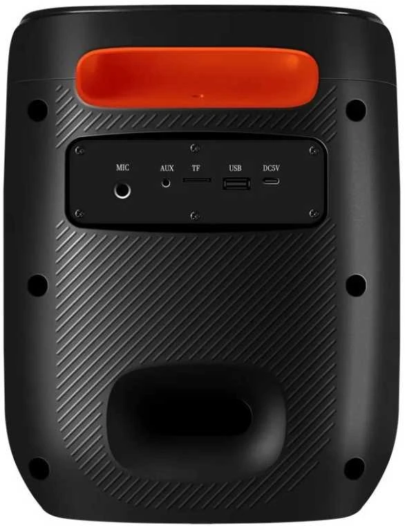 Kompiuterio kolonėlės Defender głośnik BOOMER 50, Li-Ion, 1.1, 50W, juoda, garsumo valdymas, pašvietimas LED, BT 5.0, TWS, 90Hz-20KHz