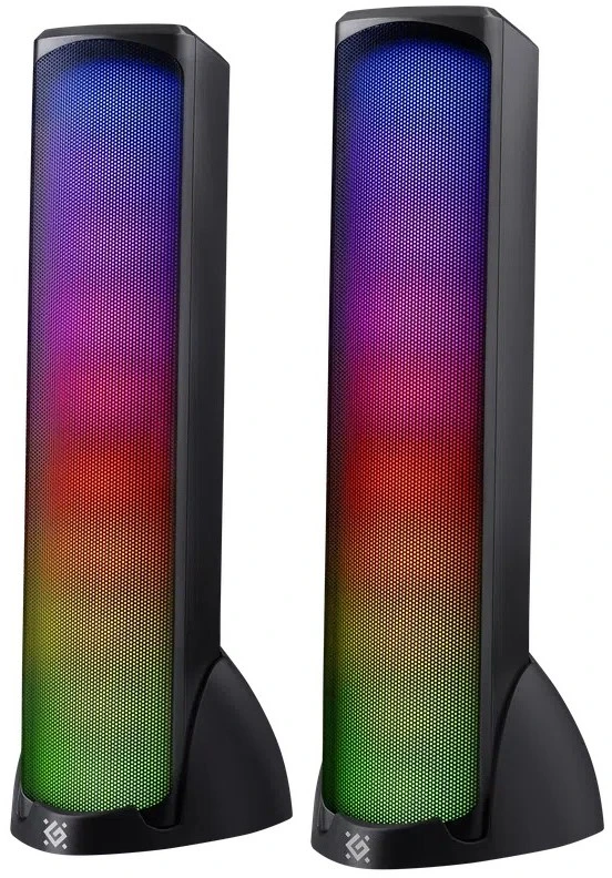 Kompiuterio kolonėlės „Defender Skypulse 2.0“ 60 W kompiuterio garsiakalbiai + „Bluetooth RGB“