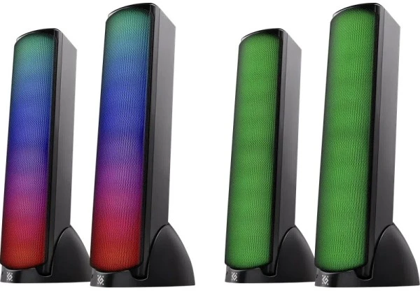Kompiuterio kolonėlės „Defender Skypulse 2.0“ 60 W kompiuterio garsiakalbiai + „Bluetooth RGB“