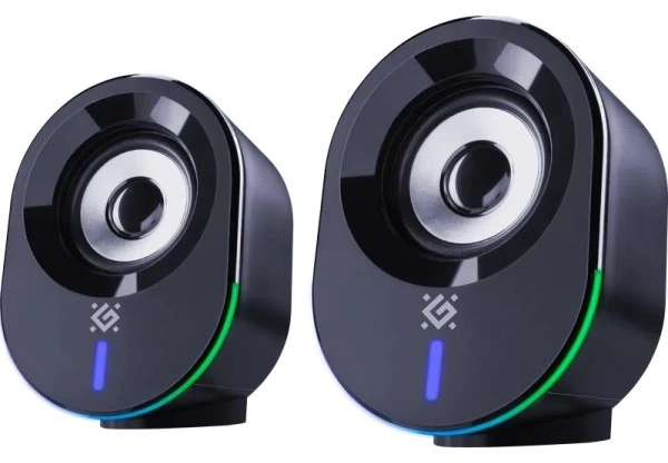 Kompiuterio kolonėlės Głośniki komputerowe Defender SOLAR 8 2.0 10 W Bluetooth USB pašvietimas RGB Otwarte opakowanie (65938)
