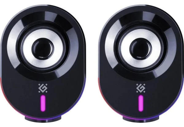 Kompiuterio kolonėlės Głośniki komputerowe Defender SOLAR 8 2.0 10 W Bluetooth USB pašvietimas RGB Otwarte opakowanie (65938)