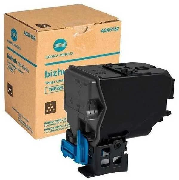 Konica Minolta Minolta TNP22K cartridge, juodas
