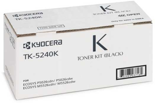 Kyocera TK-5240K Lazerinė kasetė, Juoda