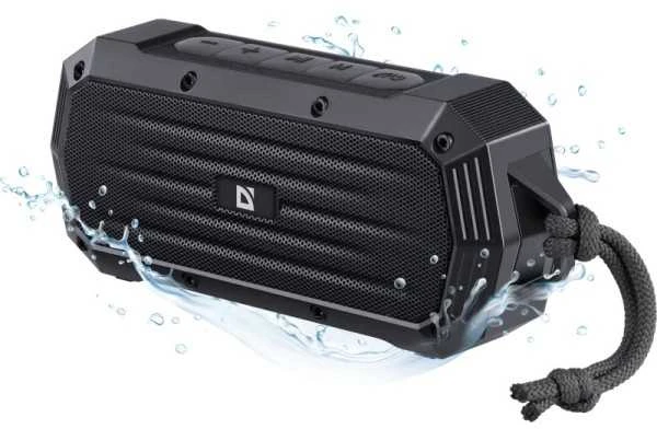 Kompiuterio kolonėlės Defender Nešiojama kolonėlė aštuonkampis juodas (65039)