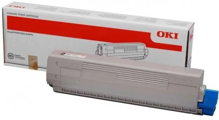 Oki C 822(44844616), juoda kasetė