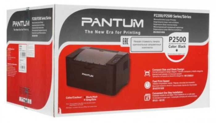 Spausdintuvas lazerinis Pantum P2500W, juodai baltas, A4, Wi-Fi