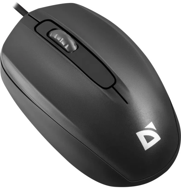 Pelė DEFENDER ALPHA MB-507 optinė 1000dpi 3P Juodas SILENT CLICK