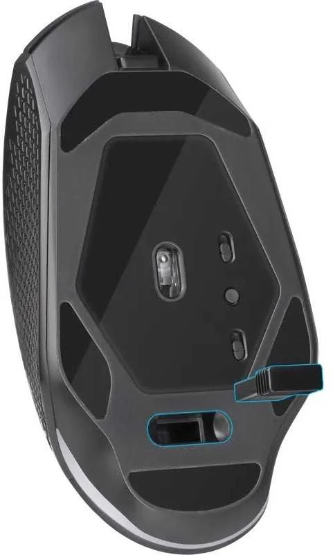 Žaidimų Pelė - Pelė Defender GM-514 RGB 3200 DPI Juoda