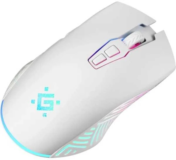 Belaidė pelė DEFENDER PANDORA RF Baltas 3200dpi 7P
