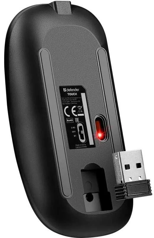 Pelė Defender Touch MM-997 juoda