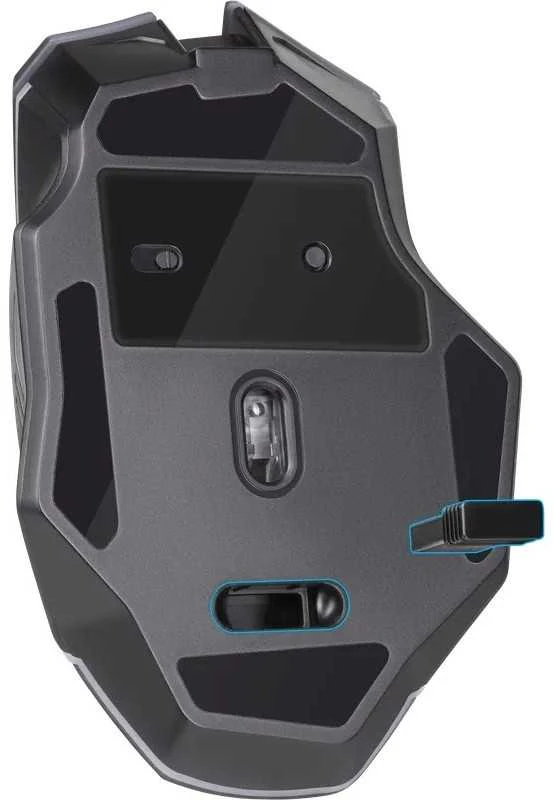Kompiuterio Pelė - Defender GM-503 Uran Optinė RF RGB 3200dpi