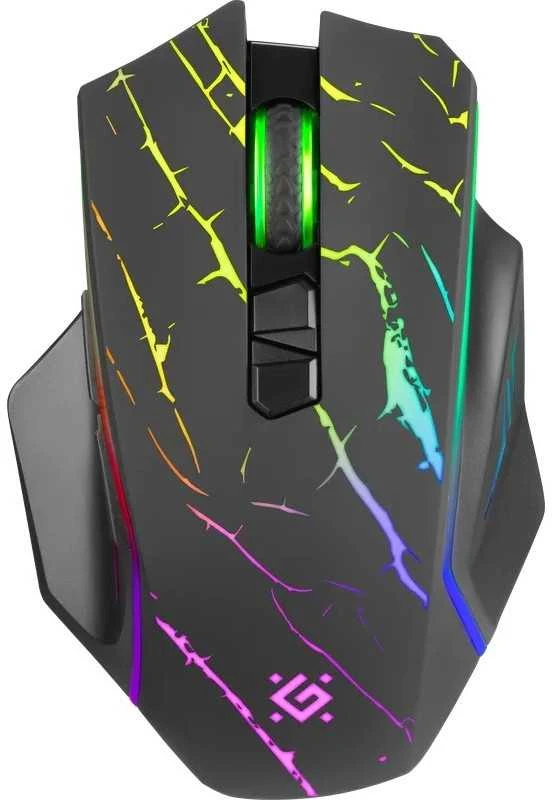 Kompiuterio Pelė - Defender GM-503 Uran Optinė RF RGB 3200dpi