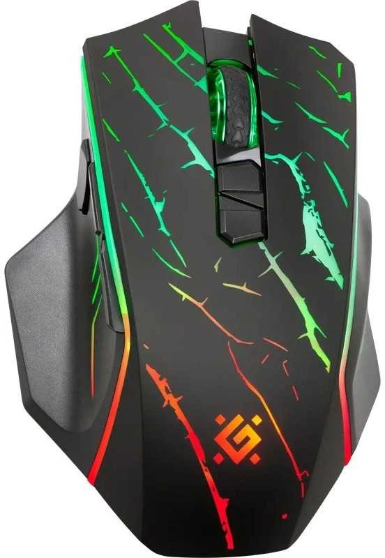 Kompiuterio Pelė - Defender GM-503 Uran Optinė RF RGB 3200dpi