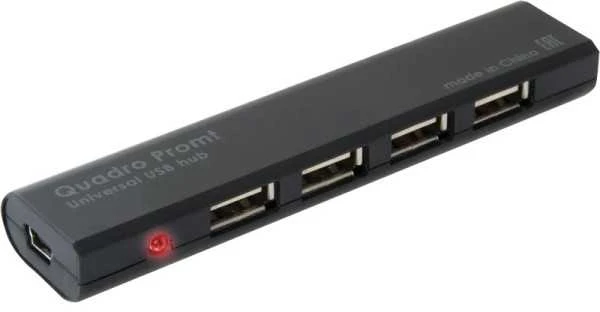 HUB USB Defender Quadro Promt 4x USB-A 2.0 (83200)