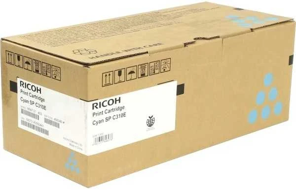 Ricoh oryginalny dažai 406349, 407641, žalsvai mėlyna, 2500s, mažos talpos