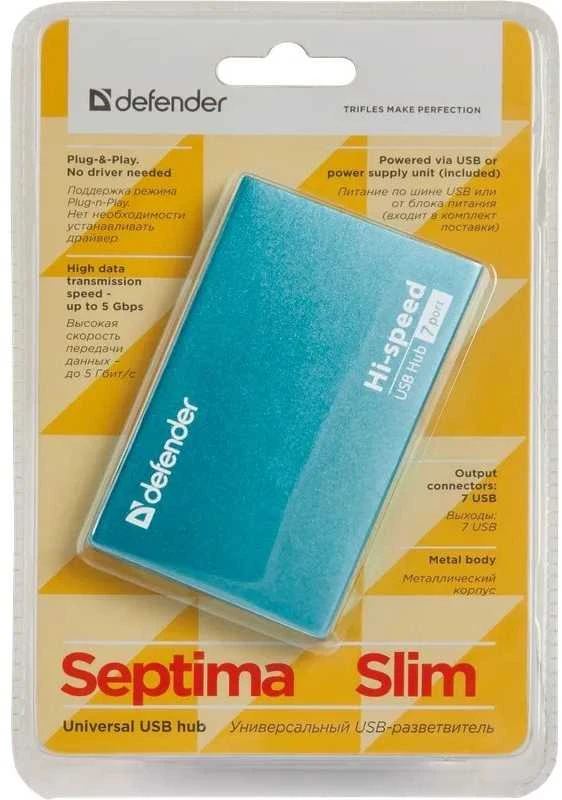 Defender USB hub Septima Slim