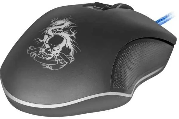 Pelė Myszka žaidimams Defender Sky Dragon GM-090L su laidu 3200 dpi optinė juoda