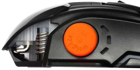 Pelė Myszka žaidimams Defender Starx GM-390L su laidu 7200 dpi optinė juoda