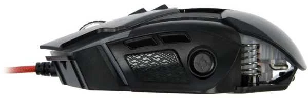 Pelė Myszka žaidimams Defender Starx GM-390L su laidu 7200 dpi optinė juoda