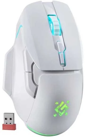Belaidė pelė DEFENDER STIX GM-009 RF Baltas 3200dpi 7P