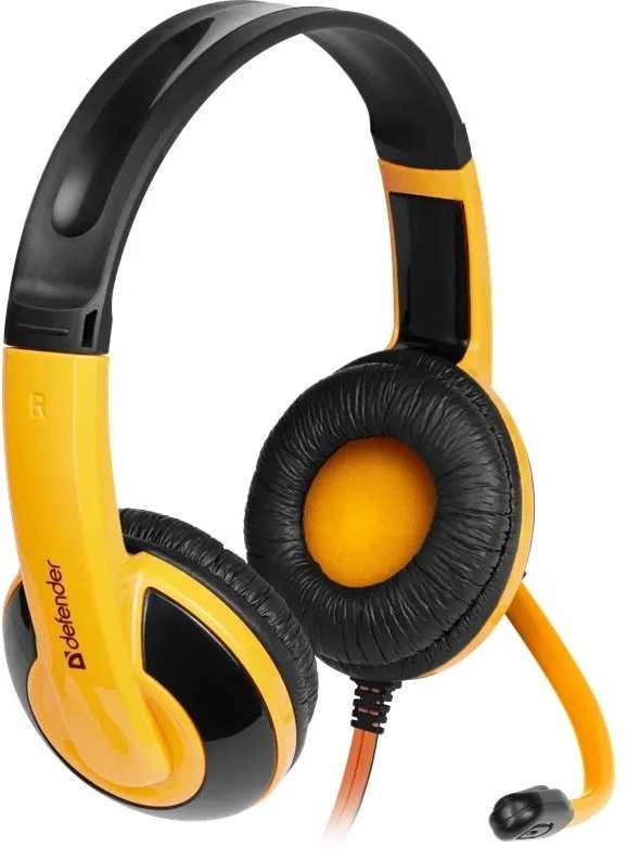 Ausinės Defender Warhead G-120 Juodai-Oranžinė