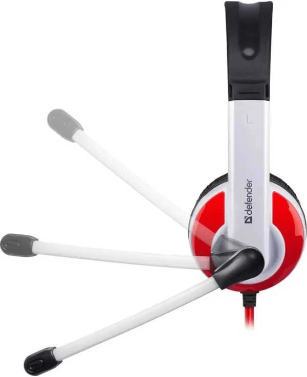 Ausinės Defender Warhead G-120 Baltai-Raudona