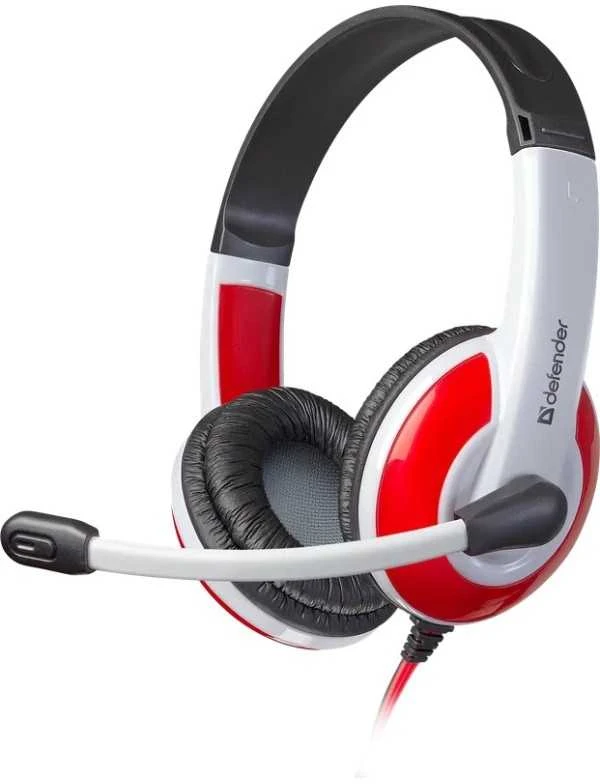 Ausinės Defender Warhead G-120 Baltai-Raudona