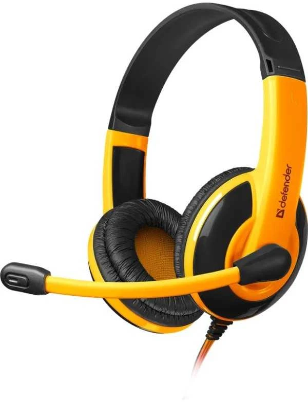 Ausinės Defender Warhead G-120 Juodai-Oranžinė