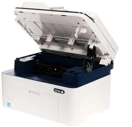 Spausdintuvas Xerox WorkCentre 3025NI, A4, kopijavimas / spausdinimas / nuskaitymas / faksas, ADF, 20 ppm, 15 000 mėn., 128 Mb, 8,5 sek., 150 lapų, USB 2.0, WiFi, Tinklinis