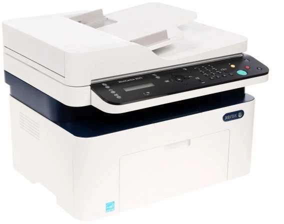 Spausdintuvas Xerox WorkCentre 3025NI, A4, kopijavimas / spausdinimas / nuskaitymas / faksas, ADF, 20 ppm, 15 000 mėn., 128 Mb, 8,5 sek., 150 lapų, USB 2.0, WiFi, Tinklinis