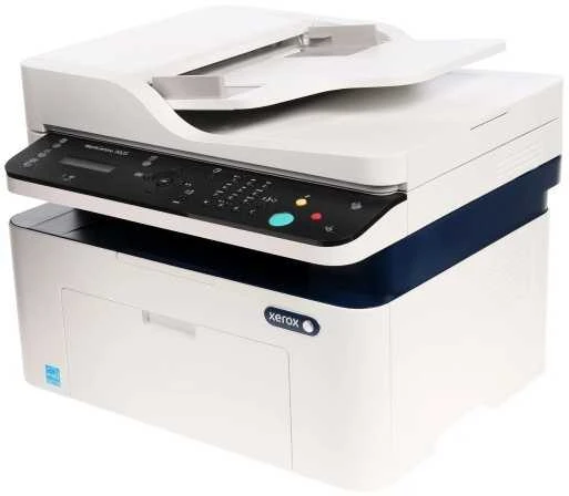 Spausdintuvas Xerox WorkCentre 3025NI, A4, kopijavimas / spausdinimas / nuskaitymas / faksas, ADF, 20 ppm, 15 000 mėn., 128 Mb, 8,5 sek., 150 lapų, USB 2.0, WiFi, Tinklinis