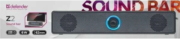 DEFENDER SOUNDBAR Z2 6W LED USB SPEAKER