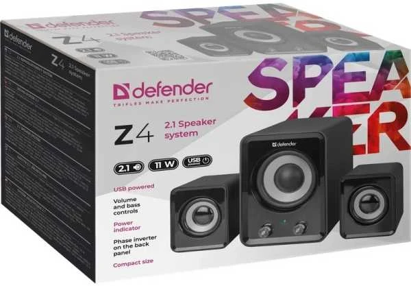 Kompiuterio kolonėlės DEFENDER 2.1 Act garsiakalbių sistema Z4 16W
