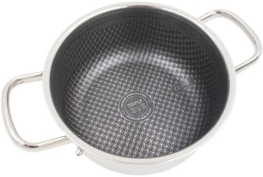 Puodas su dangčiu OSFÉ Tri-Ply, 20 cm, 3 l