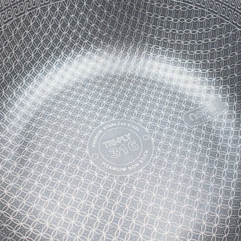 Puodas su dangčiu OSFÉ Tri-Ply, 20 cm, 3 l