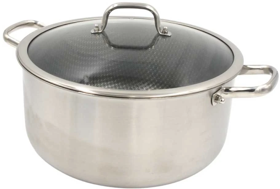 Puodas su dangčiu OSFÉ Tri-Ply, 32 cm, 12 l